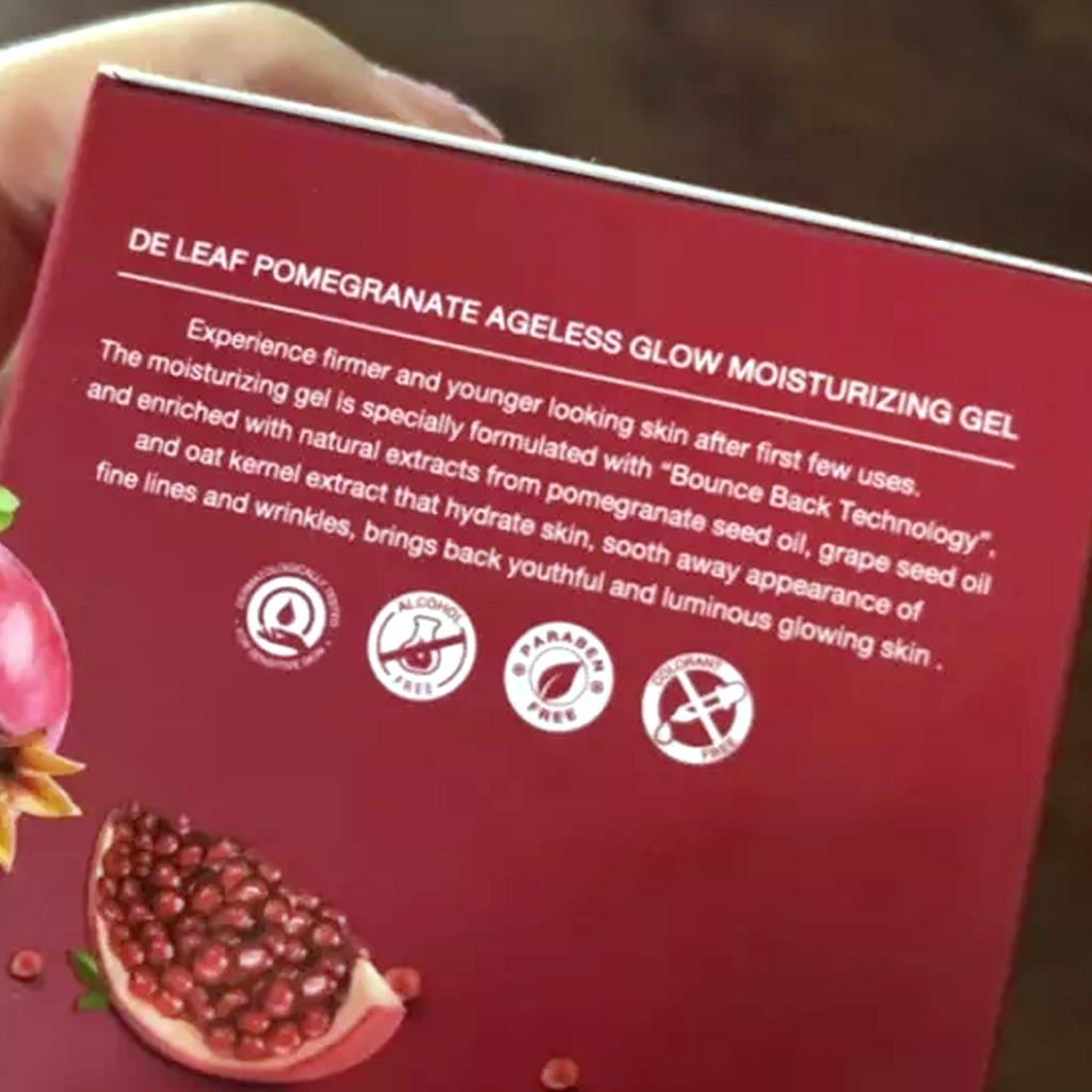 40ml Anti-Aging Feuchtigkeitsgel Granatapfel DE LEAF K