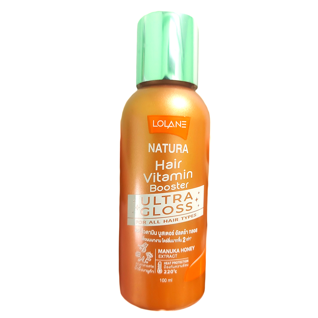 100ml Lolane Nature Hair Vitamin Booster Ultra Gloss For All Hair Types K