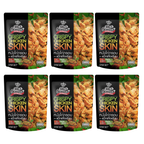 Crispy fried chicken skin snack , Holy Basil flavor, 30 grams K