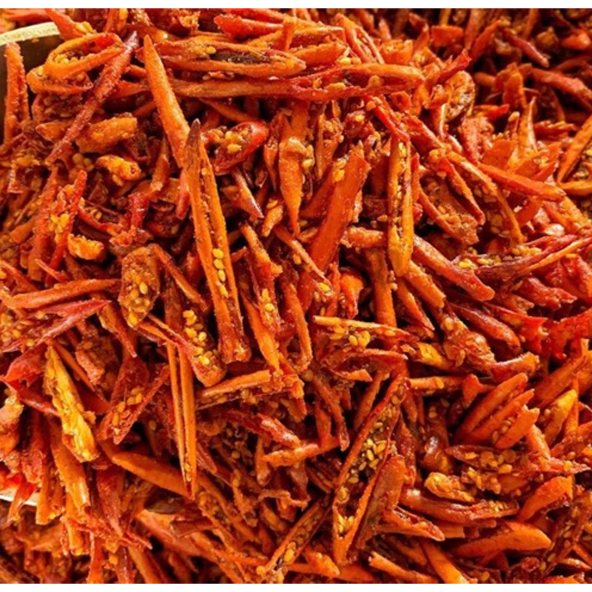 50g,100g,200g Fried Chili Snack Roasted Chinese Chilies original Flavor K