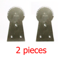 2 Pcs Coconut Grater Scraper Blade gadgets Shredder Hand au Thai Kitchen Tool K