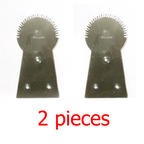 2 Pcs Coconut Grater Scraper Blade gadgets Shredder Hand au Thai Kitchen Tool K