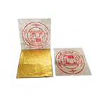 [3x3 cm] BLATTGOLD Spa Food THAI VERGOLDUNGSFOLIE (lebensmittelecht) K