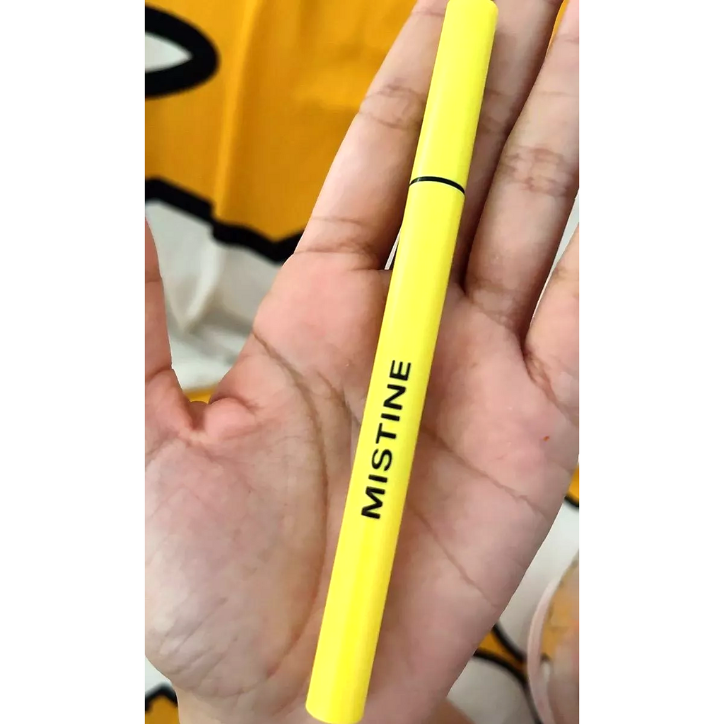 MISTINE So Black Glossy Auto Pen Eyeliner sharp waterproof quick-drying K