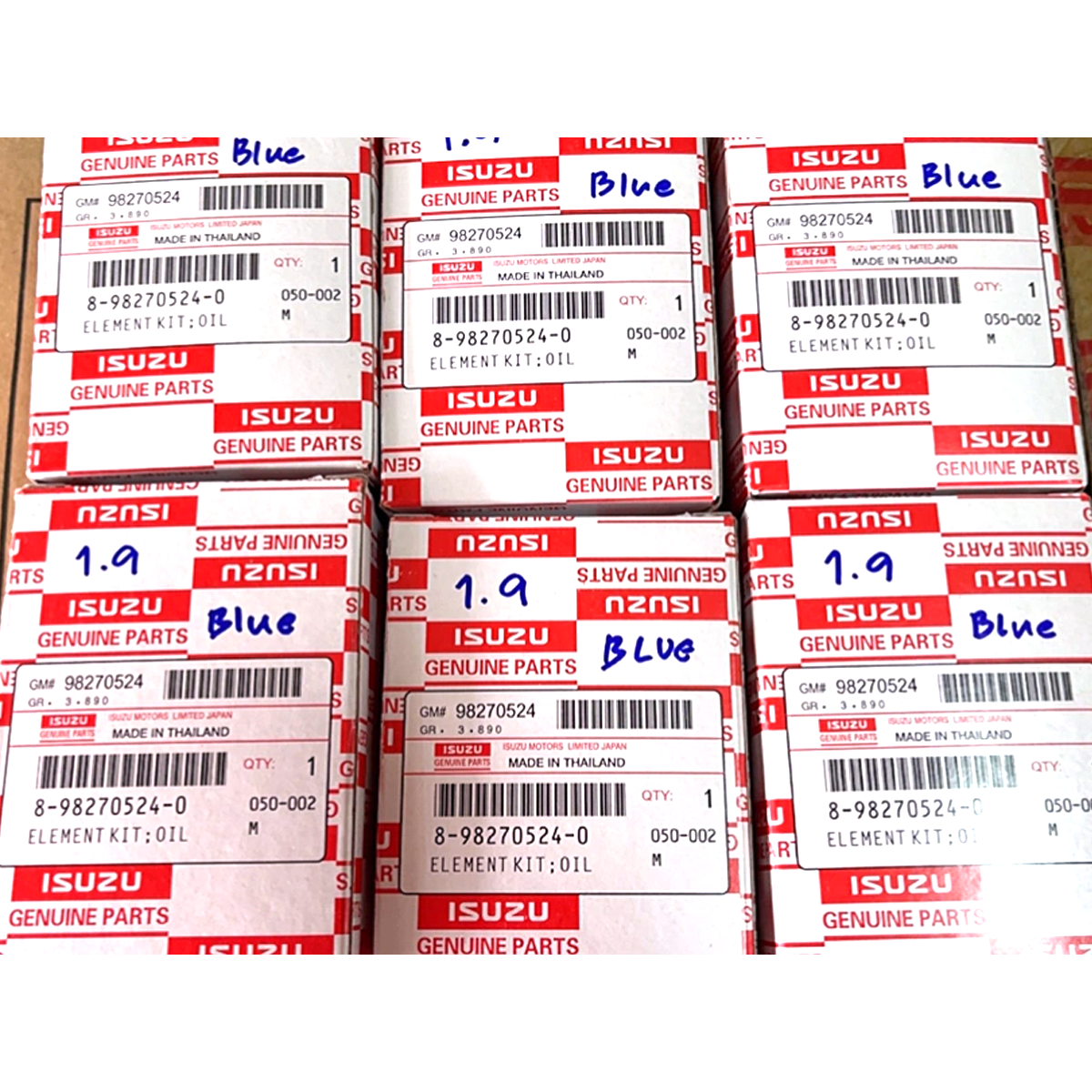 Original Isuzu D-Max Mu-x 1.9 Blue Power Kraftstofffilter 2016-25