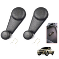 (2 Pcs) Window Crank Black 2002-2011 Isuzu Dmax Npr Holden Rodeo Colorado K
