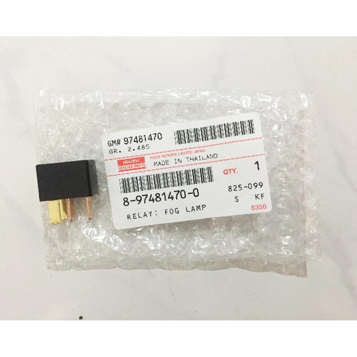 #8974814700 12V Original Isuzu D-Max MU-X MU-7 Relais 4 Pin Hupe Nebelscheinwerfer K