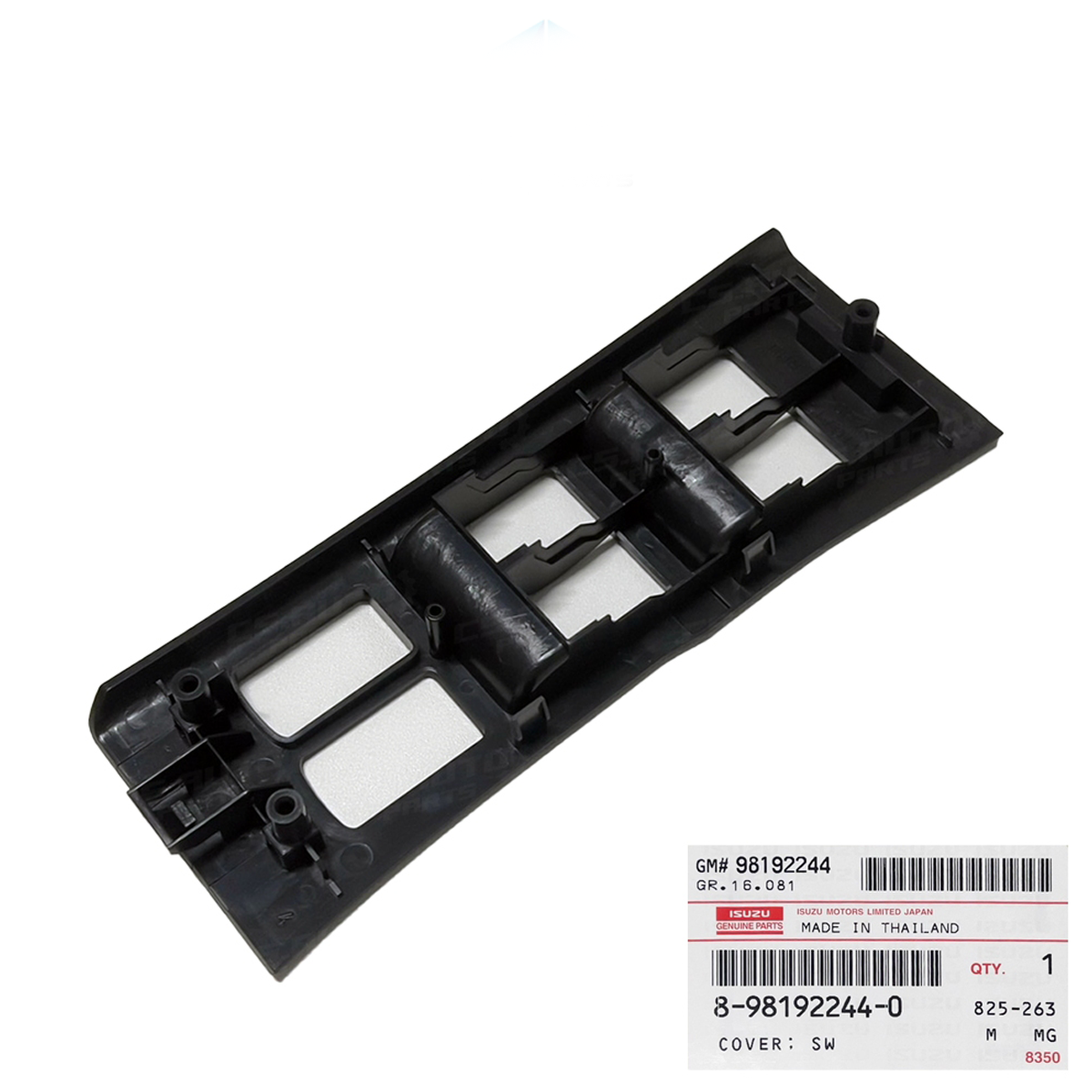 5 pcs RHD 8981922440 Window Control Switch Cap Isuzu D-max Mu-x 2012-2019 K