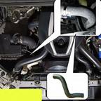 Isuzu D-Max 2014-15 #8982222360 Original unterer Wasserkühler Schlauch K