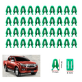 40Pcs Green Clip Lock Radio Console Fits Isuzu D-Max 2012 - 2019 K