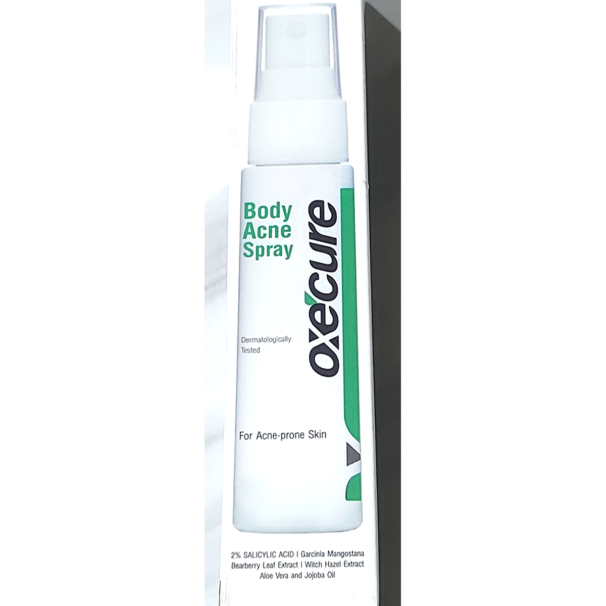 50ml Oxcecure Body Acne Spray Ohne Duftstoffe Reduziert Aknenarben