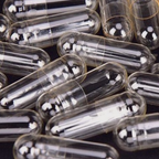 ゼラチンカプセル 0号 (500mg) 透明 1000個