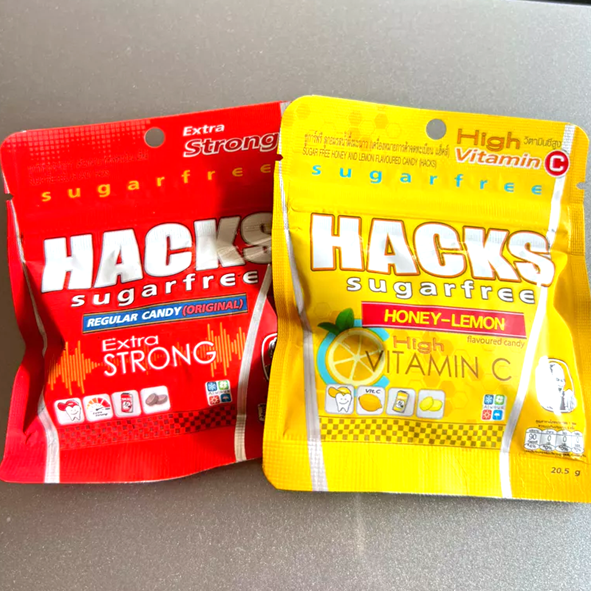 Hack 20.5g zuckerfreie Bonbons Kräuter Erfrischend Mund Rachen 3 Geschmacksrichtungen K