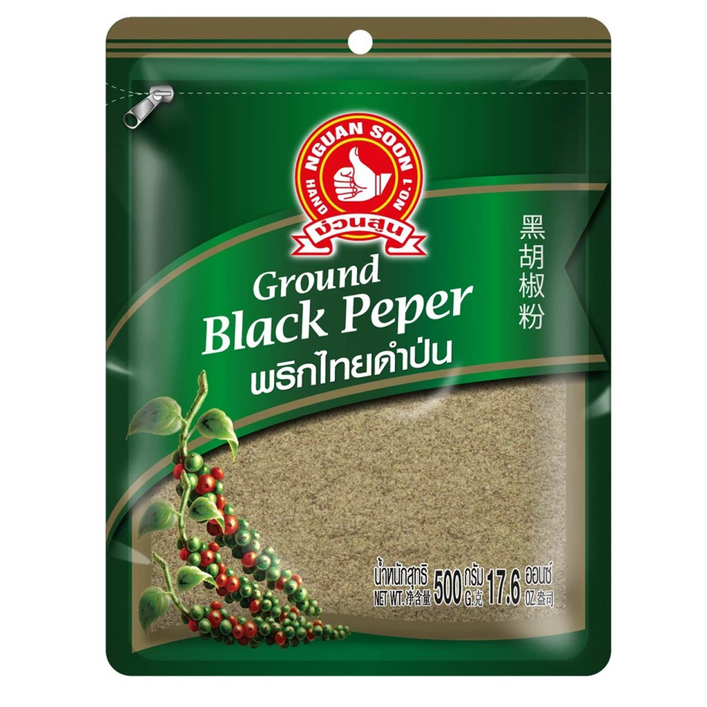 500 g gemahlener schwarzer Pfeffer Gewürze scharf zum Kochen Nguan Soon K