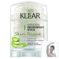70g Deodorant Alum Stick Aloe Vera Leaf Juice extract Crystal K