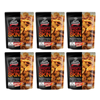 Knuspriger Hähnchenhaut-Snack, Mala-Geschmack, 30 Gramm