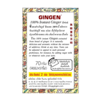 70g Instant Real Ginger Powder No Sugar Herbal Health Care Drink K