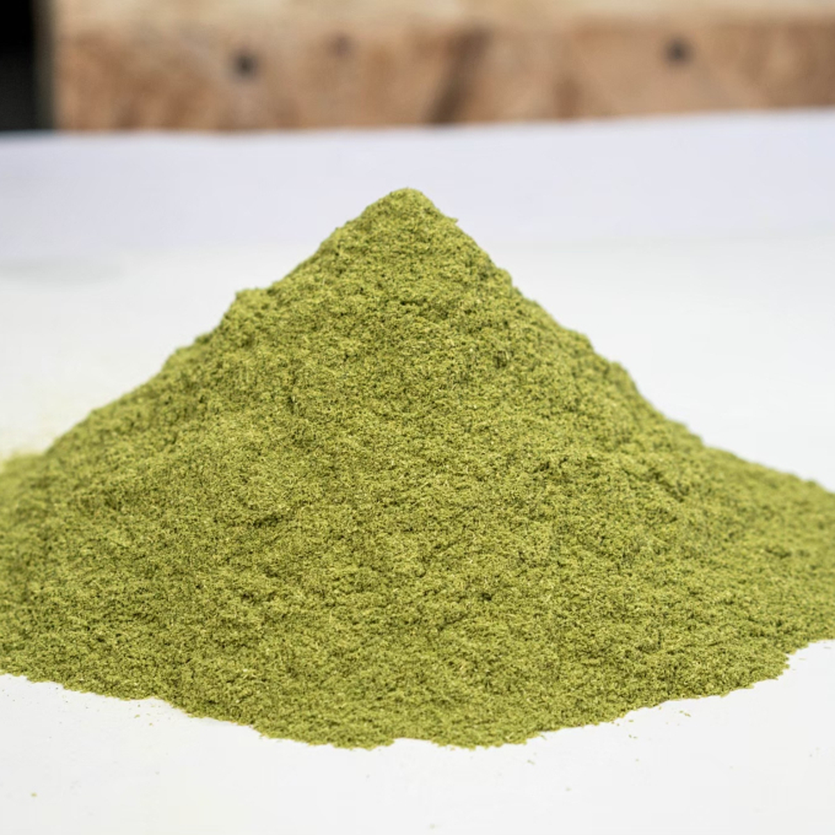 Pandan Leaves Powder 100% For Drinks Bakery Cake Beverage Sugar Free Gorngern K