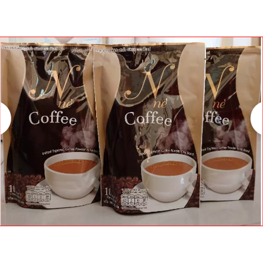 Set 3 Pcs N Ne Instant Coffee Espresso Powder Weight Management Sugar Free ak