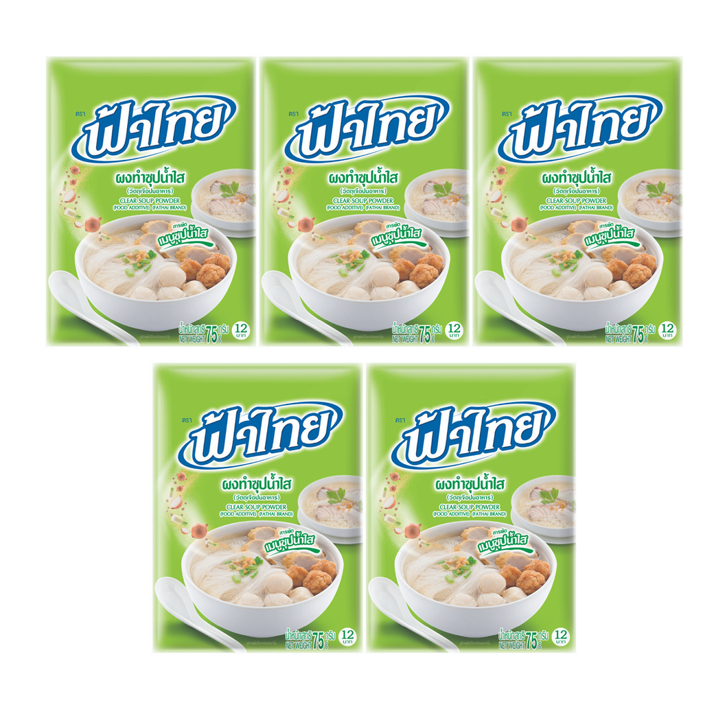 75g Klare Suppenpulver FaThai Gewürze Halal Nudeln Sukiyaki Reisbrei K