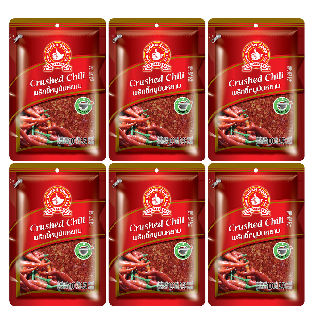 100g Authentic Thai Ground Chili Powder – Hot & Spicy Bird's Eye | Hand Brand