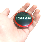ISUZU 8974924190 Radnabenkappe Silber/Rot Logo TFR TFS D-MAX 2020 K
