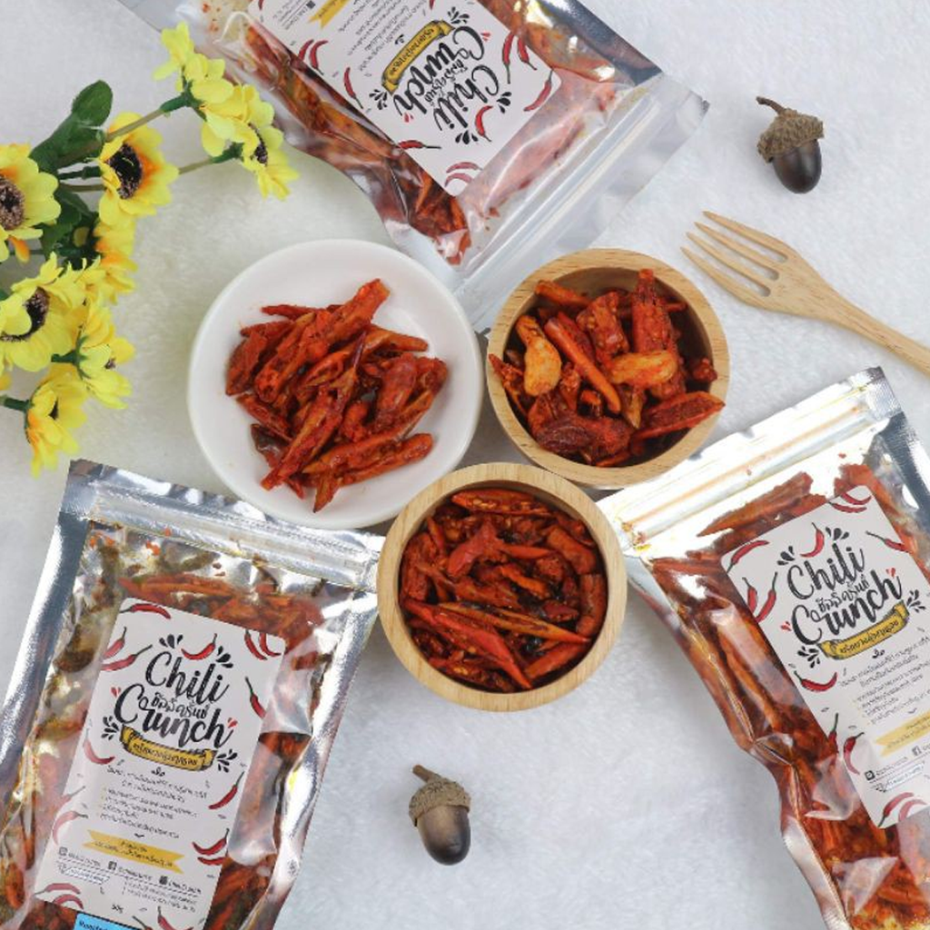180g Fried Chili Snack Roasted Chinese Chilies Roasted Sesame Flavor K