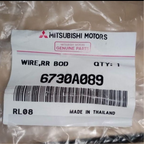 4 Paar (8 Stück) Gurt Heckklappenkabel Hinten Mitsubishi L200 Triton 2016-18
