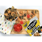 30g Crispy Salmon skin snack Salted Egg Flavor No preservatives K