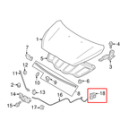 Original Motorhaubenentriegelungsgriff L200 Triton Pajero Sport Mirage 2014-23 K
