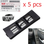 5 pcs RHD 8981922440 Window Control Switch Cap Isuzu D-max Mu-x 2012-2019 K