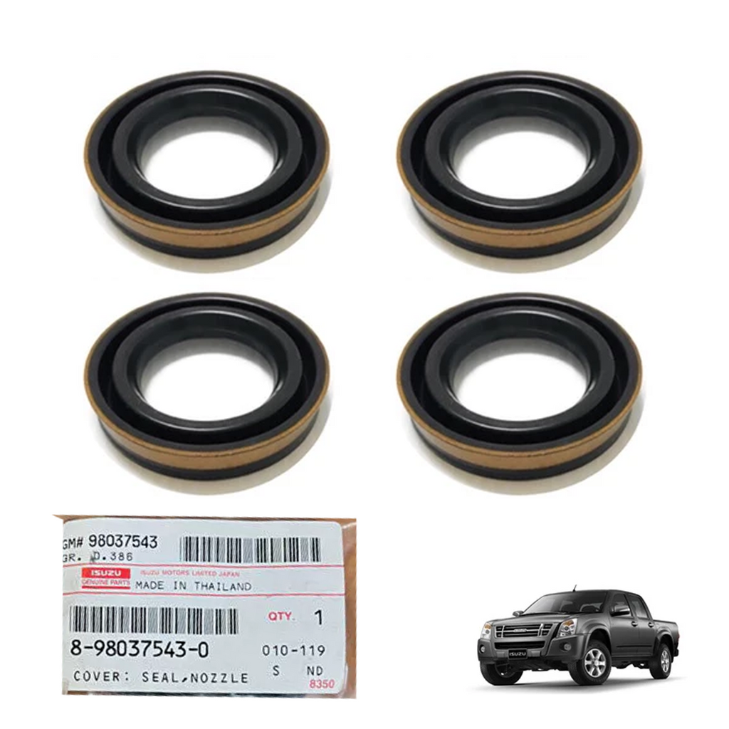 4 Stk. ISUZU D-Max Abdeckung Dichtung Düse Original 8980375430 4JK1-TC, 4JJ1-TC 2007–12 K