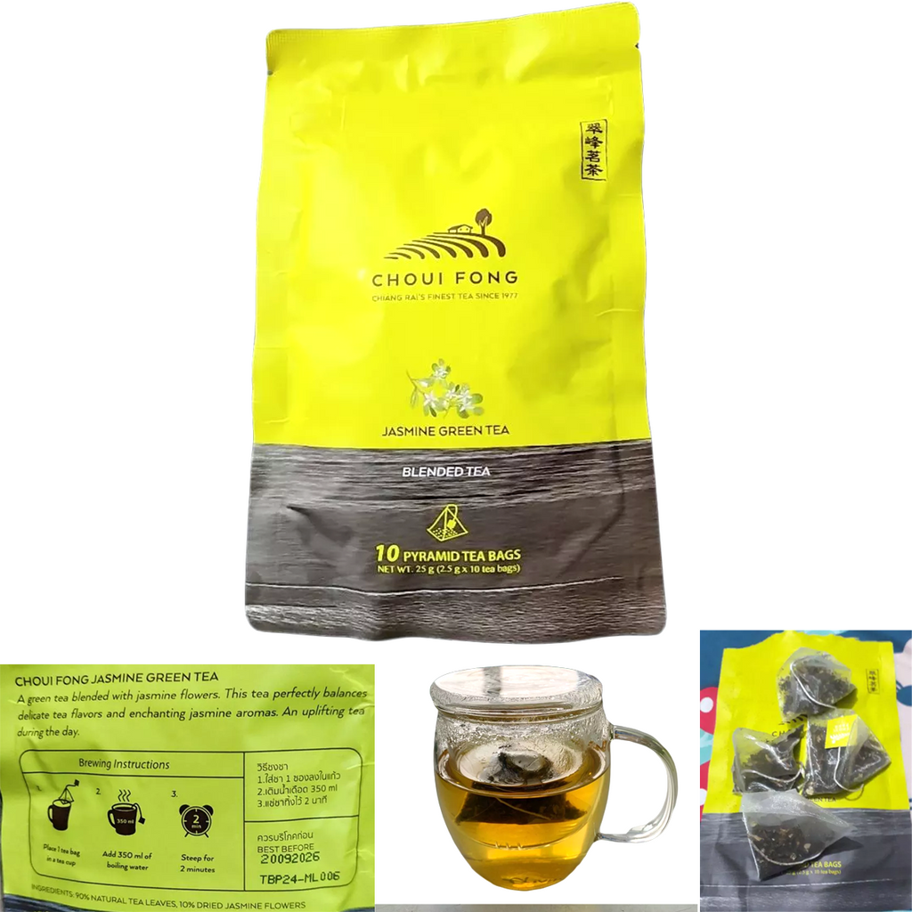 (2.5 g x 10 tea bags) Jasmine Green Tea Choui Fong Blended Tea Leaf Tea Drinks K