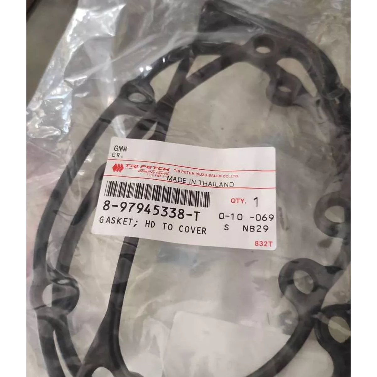 Original Ventildeckeldichtung Isuzu D-Max 2005-2013 #897945338T K