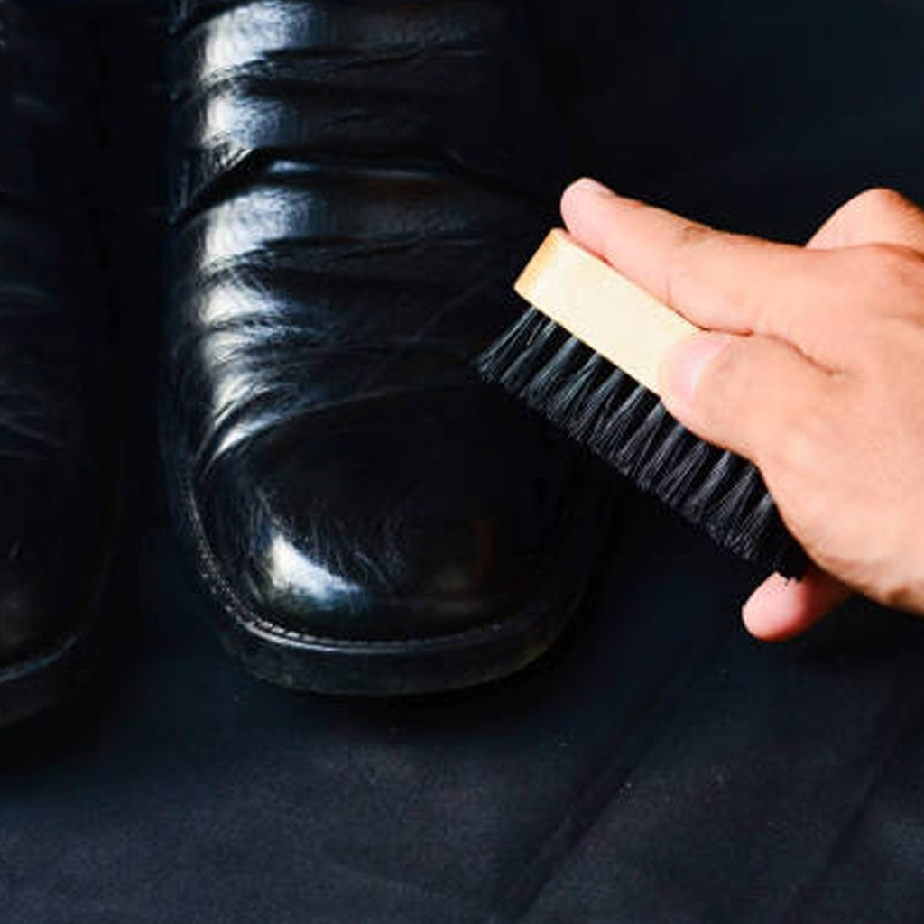 Shoe brush Polished shine clean shoes genuine or imitation leather K