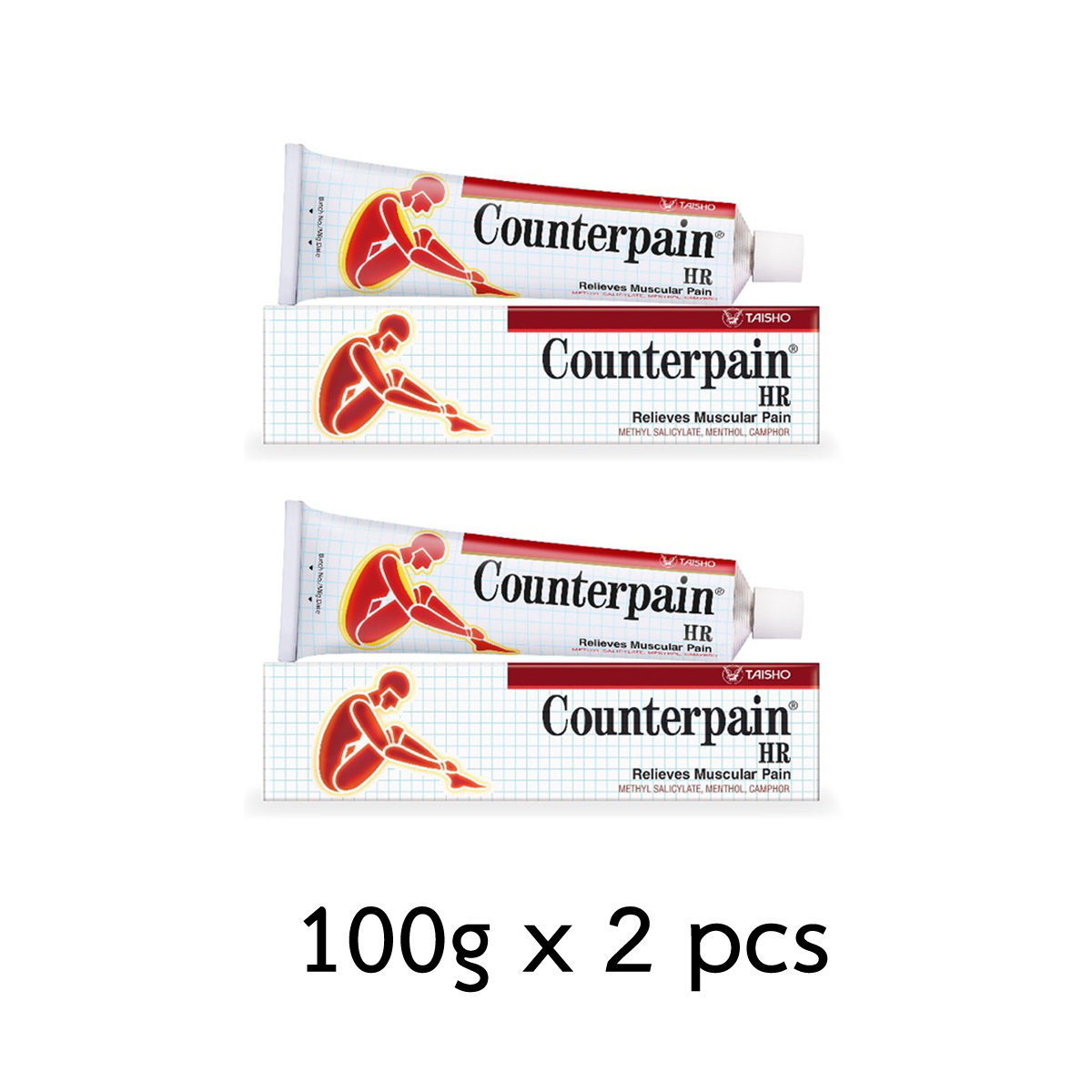 Counterpain ウォーミングバーム 100g – メンソール、サリチル酸メチル配合の定番外用バーム | タイ製
