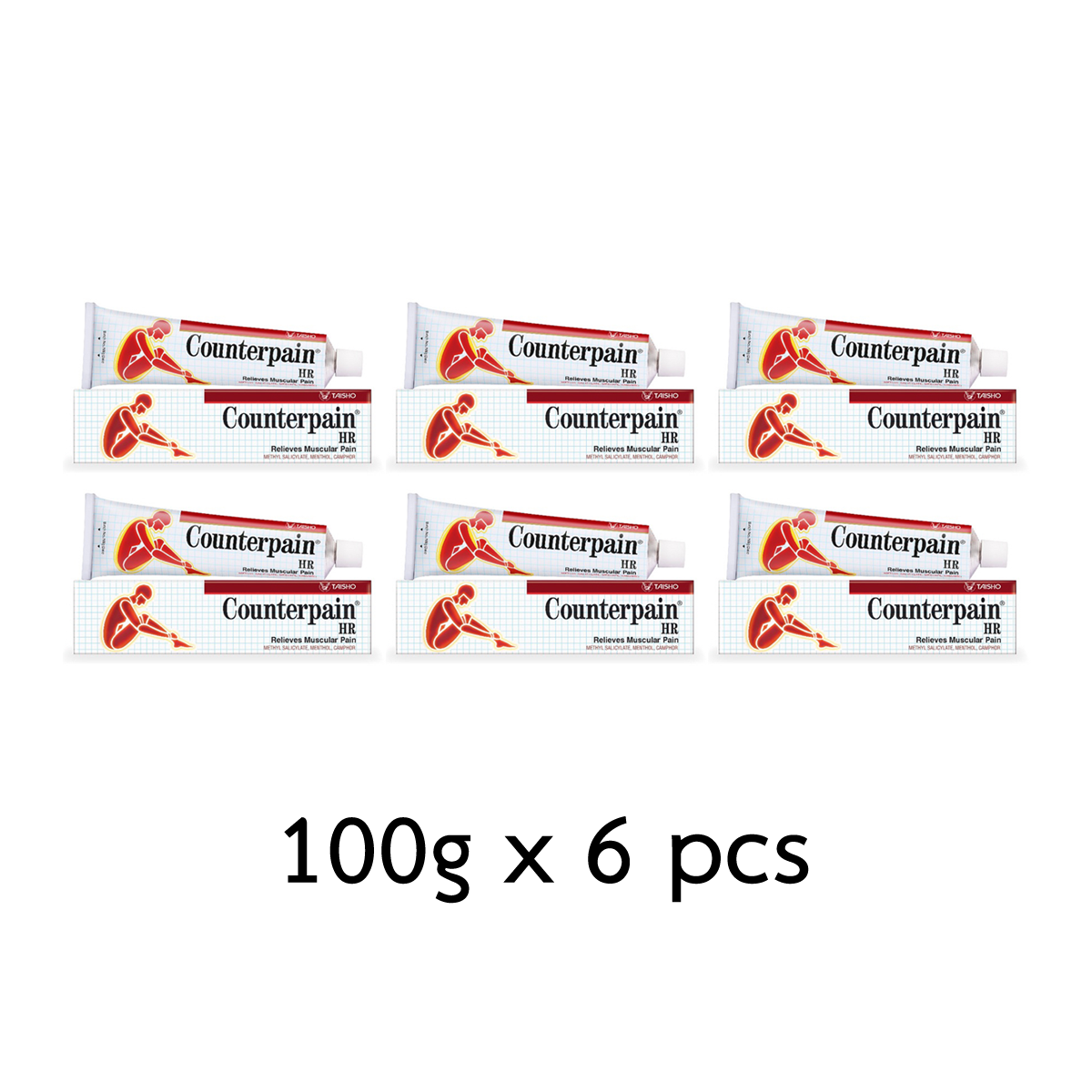 Counterpain ウォーミングバーム 100g – メンソール、サリチル酸メチル配合の定番外用バーム | タイ製