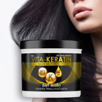 Vita Keratin Silky Straight Haarkur 250ml – Vitamin B3, Keratin & Paranussöl für krauses Haar