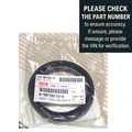 Genuine Isuzu front crankshaft oil seal with packaging label 8-98158110-0, marked Made in Japan