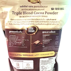 Triple Blend Cocoa Powder 100g and 500g packaging