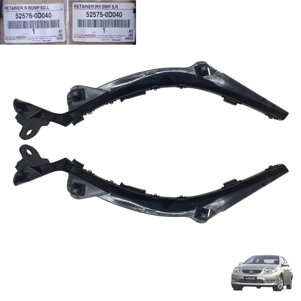 Genuine Toyota Soluna Vios 2003-2005 Rear Bumper Retainer Left Right OEM
