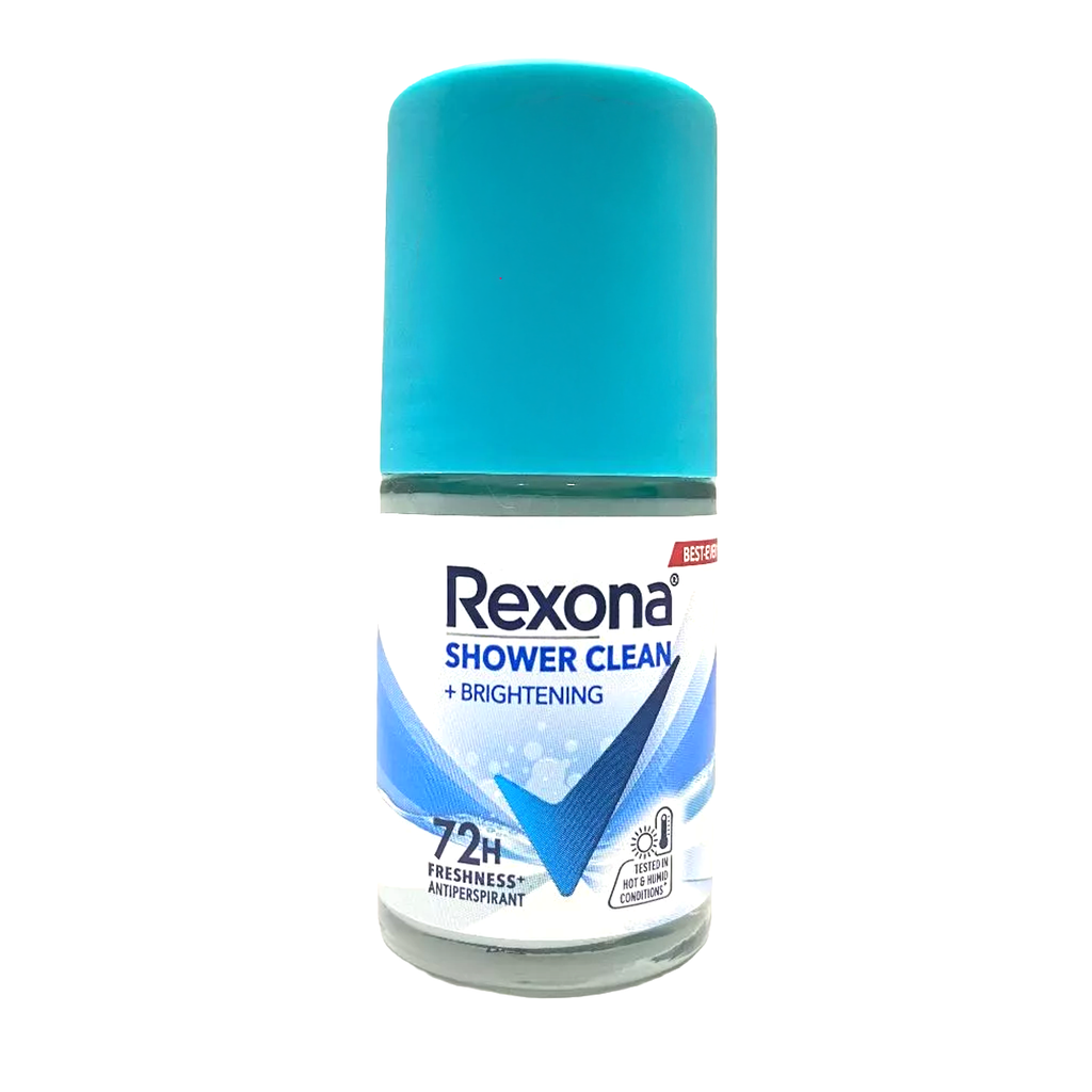Rexona Women Shower Clean + Brightening Antiperspirant Roll-On 25ml