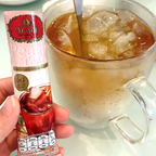ChaTraMue Instant Peach Tea 3-in-1 bag with individual stick sachet