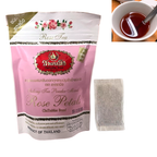 ChaTraMue Rose Tea Mix — Oolong Tea with Rose Petals (1 Bag x 30 Sachets)