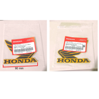 Honda Genuine Parts side emblem mark 90 mm in original packaging