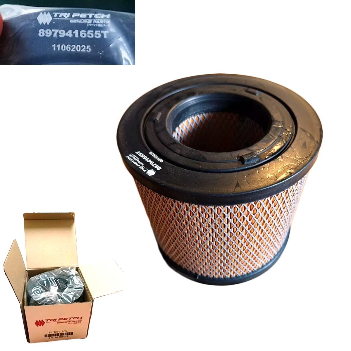 Genuine Isuzu Air Filter 897941655T Dragon D-MAX OEM Tri Petch