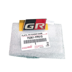 Toyota GR Emblem Badge - FR Fender Name Plate (75361-YP010)