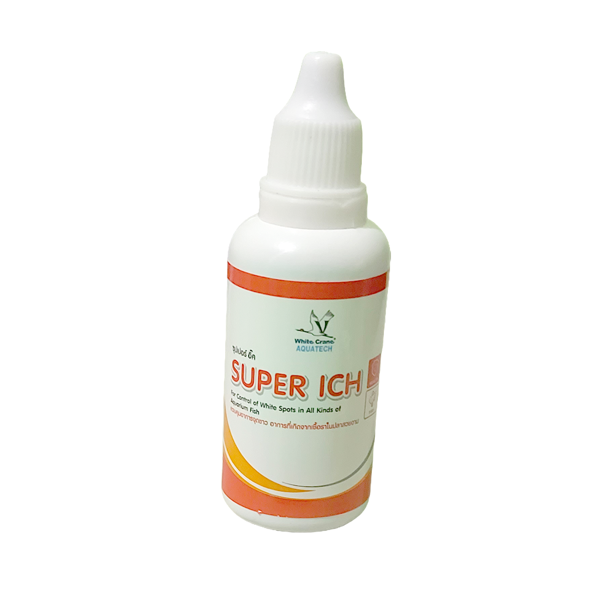 White Crane Super Ich front label