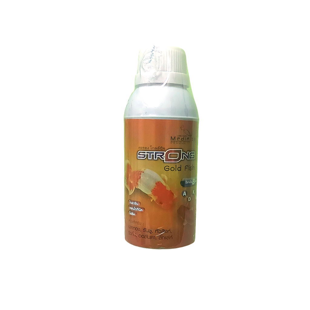 Strong Gold Fish Multivitamin 120ml - Front