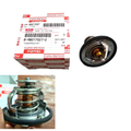 Isuzu thermostat and genuine parts box showing part number 8-98017027-2 and Made in Vietnam label
